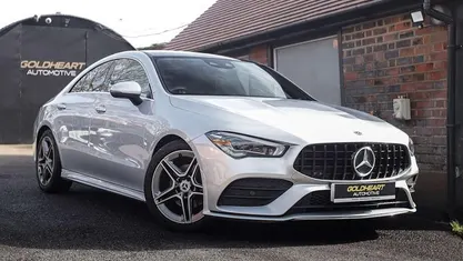 Used Mercedes CLA180 AMG Line Premium Plus 136 HP (100 kW) 2021 Silver Sedan