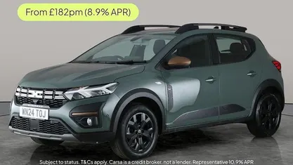 Green Used 2024 Dacia Sandero Extreme Hatchback | £12,851 (Fair price)