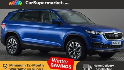 Blue Used 2022 Skoda Kodiaq SE Drive SUV | £23,197 (Fair price)