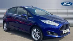 Blue Used 2017 Ford Fiesta Zetec Hatchback | £7,500 (Fair price)