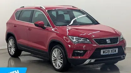 Red Used 2019 Seat Ateca XCELLENCE SUV | £15,399 (Fair price)