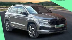 Graphite grey metallic Used 2024 Skoda Karoq SportLine SUV | £28,400 (Fair price)