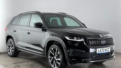 Used Skoda Kodiaq SportLine 150 HP (110 kW) 2023 Black SUV