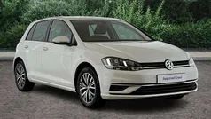 White Used 2019 VW Golf VII SE Hatchback | £12,490 (Fair price)