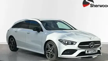 Used Mercedes CLA180 Executive 136 HP (100 kW) 2022 White Coupe