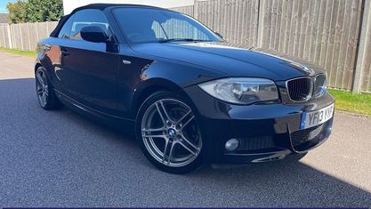Begagnad BMW 118 Cabriolet Sport Line 143 HK (105 kW) 2013 Svart Cab
