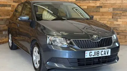 Used Skoda Fabia SE 75 HP (55 kW) 2018 Grey Hatchback