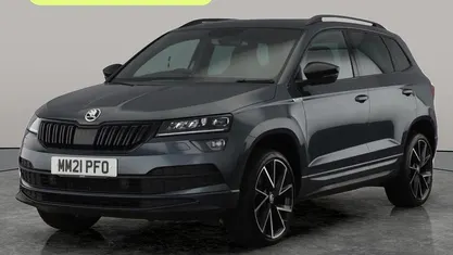 Grey Used 2021 Skoda Karoq SportLine SUV | £19,903 (Good price)
