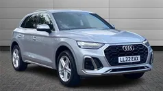 Silver Used 2022 Audi Q5 S-Line SUV | £34,950 (Fair price)