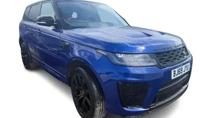 Used Land Rover Range Rover Sport SVR 575 HP (422 kW) 2019 Blue SUV