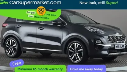 Second-hand Kia Sportage 185 CP (136 kW) 2018 Gri SUV