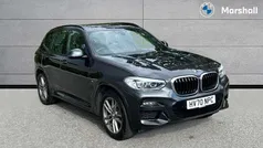 Sophisto grey xirallic Used 2020 BMW X3 M Sport SUV | £25,679 (Fair price)