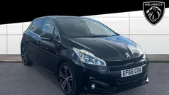 Black Used 2018 Peugeot 208 GT-line Hatchback | £11,032 (Fair price)