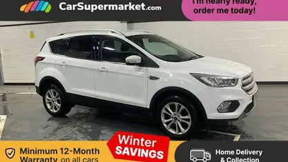 White Used 2018 Ford Kuga Titanium SUV | £8,497 (Fair price)