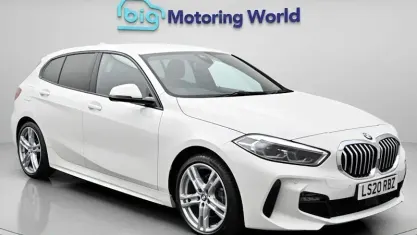 Used BMW 118 M Sport 140 HP (102 kW) 2020 White Hatchback