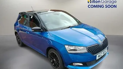 Used Skoda Fabia Monte Carlo 110 HP (80 kW) 2019 Blue Hatchback