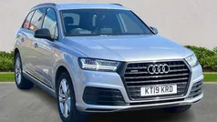 Silver Used 2019 Audi Q7 S-Line SUV | £28,934 (Good price)