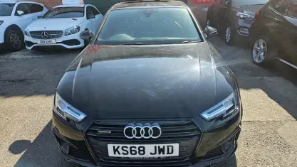 Used Audi A4 Black Edition 190 HP (139 kW) 2019 Black Sedan