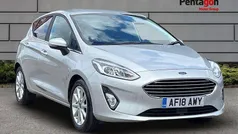 Silver Used 2018 Ford Fiesta Titanium Hatchback | £11,850 (Fair price)