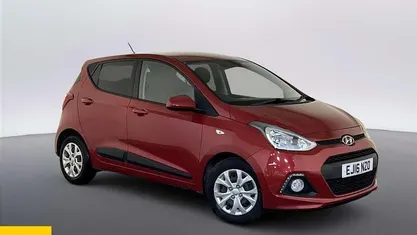 Used Hyundai i10 GO! 66 HP (48 kW) 2016 Red Hatchback