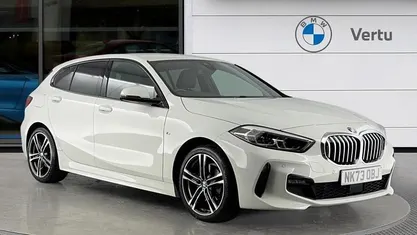 Used BMW 118 M Sport 136 HP (100 kW) 2023 White Hatchback