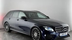 Blue Used 2019 Mercedes E220 AMG line Estate | £23,200 (Fair price)