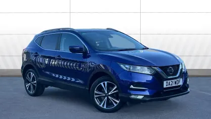 Używany Nissan Qashqai N-Connecta 160 KM (117 kW) 2021 Niebieski SUV