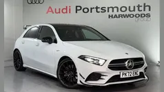 White Used 2022 Mercedes A35 AMG Premium Plus Hatchback | £33,840 (Fair price)