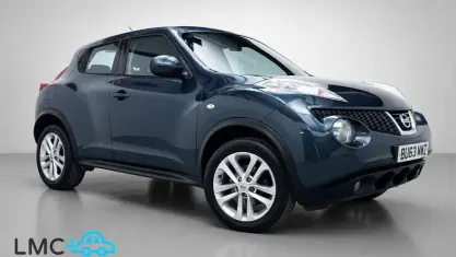 Used Nissan Juke Acenta 117 HP (86 kW) 2013 Blue SUV