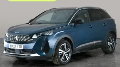 Begagnad Peugeot 3008 Allure+ 136 HK (100 kW) 2023 Blå SUV