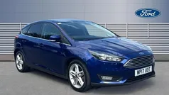 Blue Used 2017 Ford Focus Zetec Hatchback | £5,895 (Fair price)