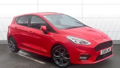 Usado Ford Fiesta ST-Line X 140 CV (102 kW) 2019 Rojo Utilitario