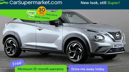 Usado Nissan Juke N-Connecta 114 HP (83 kW) 2023 Prateado SUV