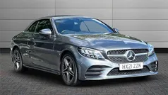 Grey Used 2021 Mercedes C300 AMG line Cabriolet | £26,895 (Fair price)