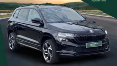 Black magic pearl effect Used 2024 Skoda Karoq SportLine SUV | £28,332 (Fair price)
