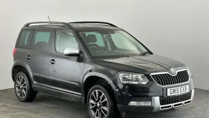 Used Skoda Yeti Outdoor SE 105 HP (77 kW) 2015 Black SUV