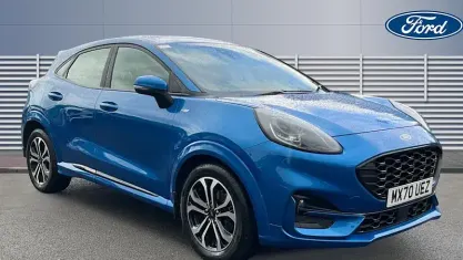 Used Ford Puma ST-Line 125 HP (91 kW) 2020 Blue SUV