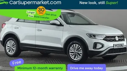 Second-hand VW T-Roc Life 110 CP (80 kW) 2023 Alb SUV