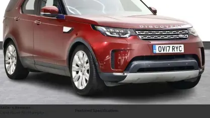 Used Land Rover Discovery HSE Luxury 258 HP (189 kW) 2017 Red SUV