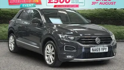 Used VW T-Roc SEL 150 HP (110 kW) 2019 Grey SUV