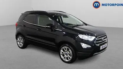 Used Ford Ecosport Titanium 125 HP (91 kW) 2022 Black SUV