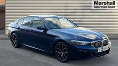 Blue Used 2021 BMW 520 M Sport Sedan | £27,692 (Fair price)