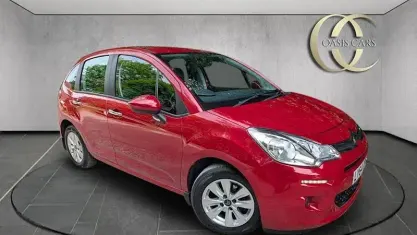 Used Citroën C3 PureTech 82 HP (60 kW) 2015 Red Hatchback