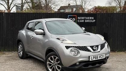 Używany Nissan Juke Tekna 116 KM (85 kW) 2017 Srebrny SUV