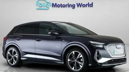 Used Audi Q4 e-tron S-Line 150 kW (204 HP) 2022 Mauve/purple SUV
