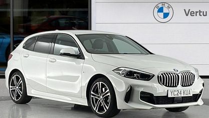 Używany BMW 118 M Sport 136 KM (100 kW) 2024 Biały Hatchback