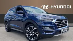 Blue Used 2020 Hyundai Tucson Premium SE SUV | £19,935 (Fair price)