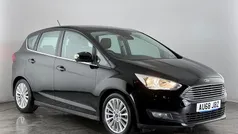 Black Used 2018 Ford C-MAX Titanium MPV | £9,950 (Fair price)