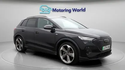 Used 2024 Audi Q4 e-tron Black Edition SUV | £33,900 (Fair price)