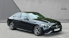 Black Used 2024 Mercedes C300e AMG Line Premium Sedan | £38,513 (Fair price)